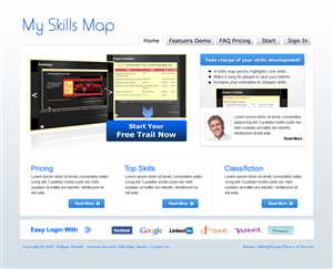 Web-Design von LogoDesigns.ae für MySkillsMap | Design: #65449