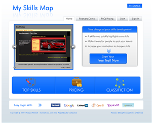 Web-Design von LogoDesigns.ae für MySkillsMap | Design: #65778