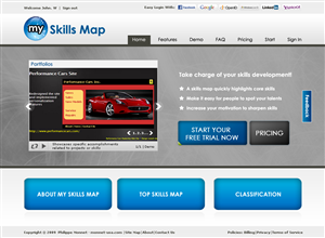 Web-Design von LogoDesigns.ae für MySkillsMap | Design: #66334