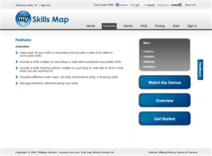 Web-Design von LogoDesigns.ae für MySkillsMap | Design: #66352
