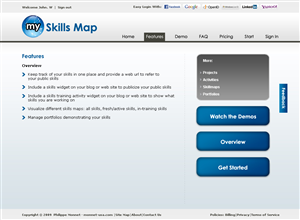 Web-Design von LogoDesigns.ae für MySkillsMap | Design: #66591