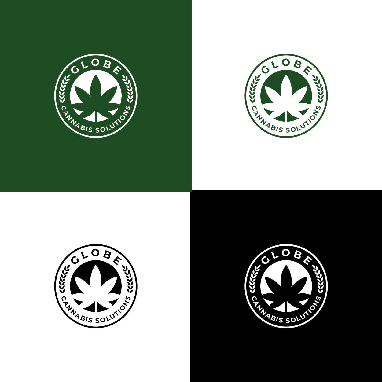 Logo Design by TerryBogard for Globe Cannabis Company | Design #24802609