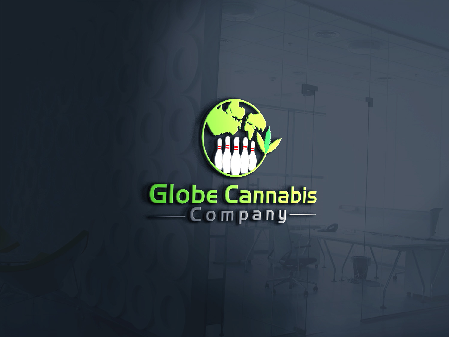 Logo-Design von Deziners Zone für Globe Cannabis Company | Design #24810345