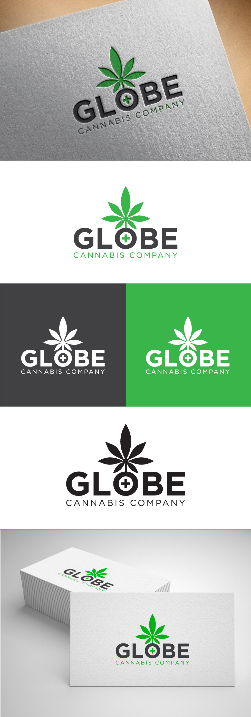 Design de Logo par M Habib pour Globe Cannabis Company | Design #24812709