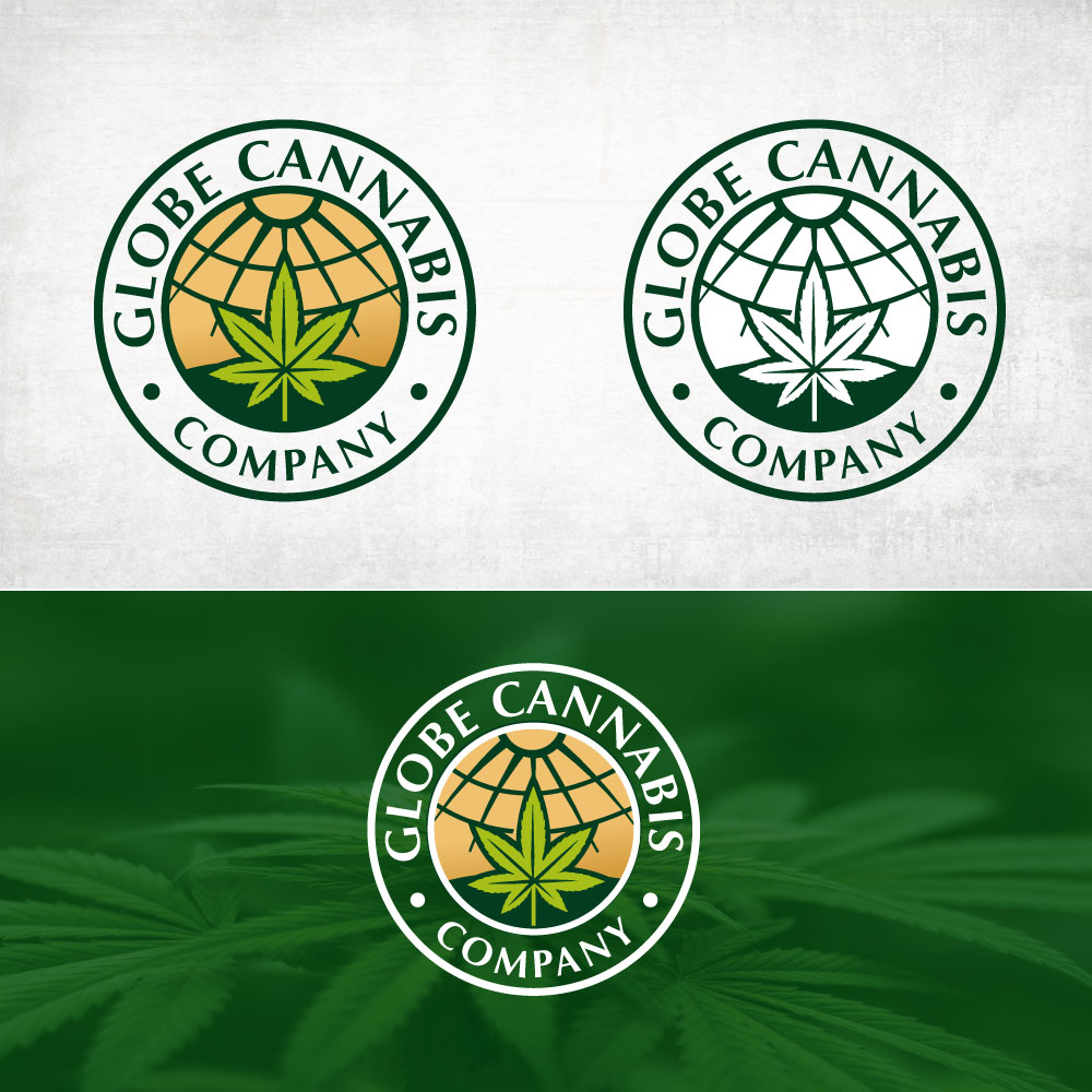 Logo Design by YAZIKO for Globe Cannabis Company | Design #24812081