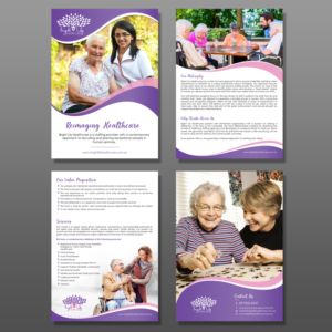 Bright Lily Healthcare- Aged Care and Community Services | Flyer-Design von aspiremedia