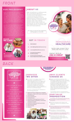 Bright Lily Healthcare- Aged Care and Community Services | Flyer-Design von HeshanKavinda