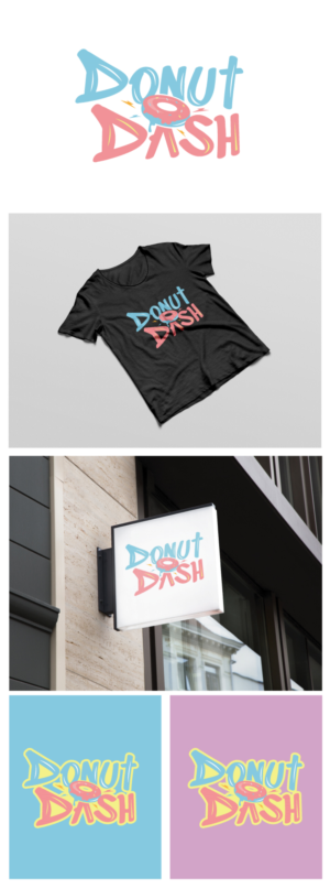 Donut Dash | Logo Design by AbhishekkM'24