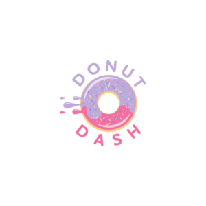 Donut Dash | Logo Design by Amethystica