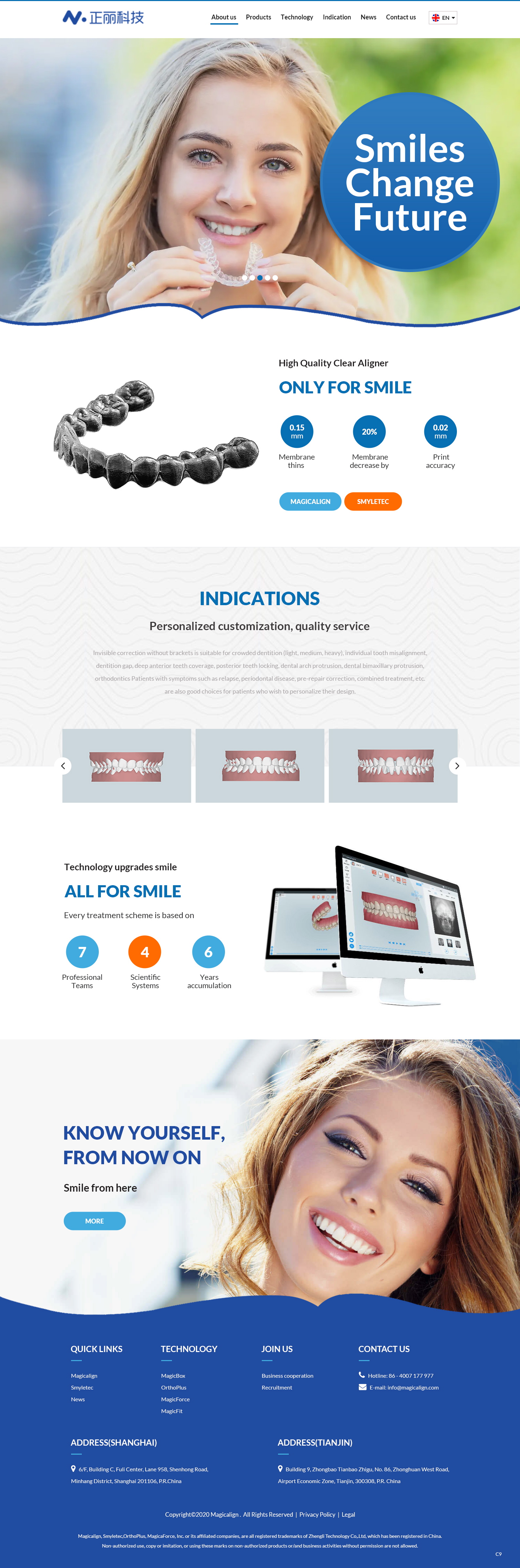 Web Design by pb for Magicalign | Design #24809121