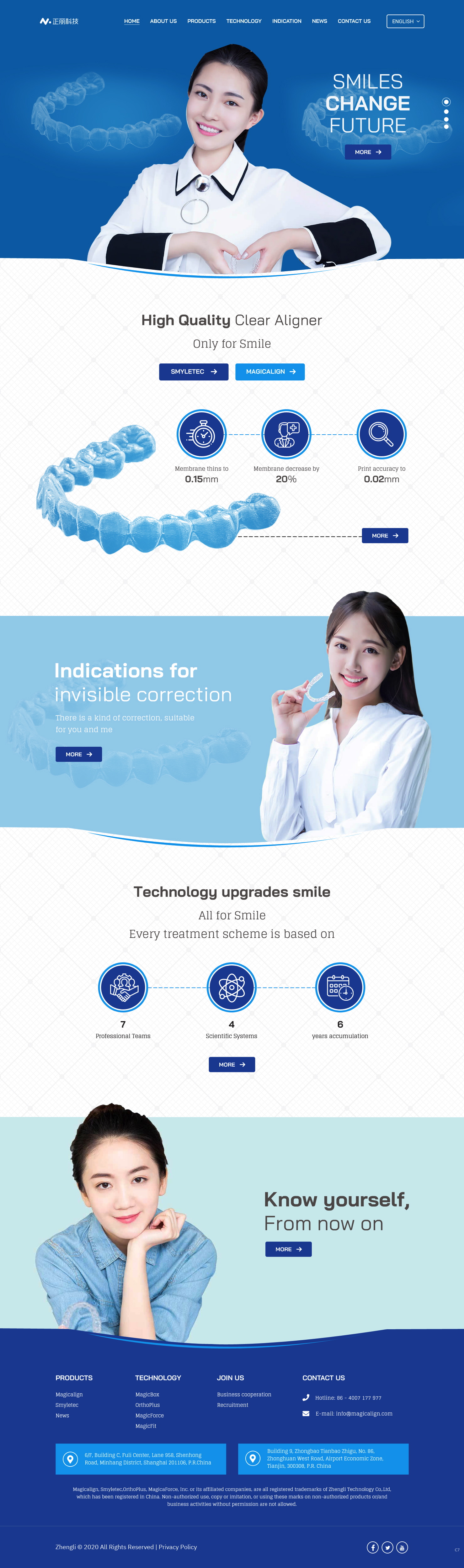 Web Design by pb for Magicalign | Design: #24839742