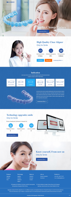 Web Design by pb for Magicalign | Design: #24866373