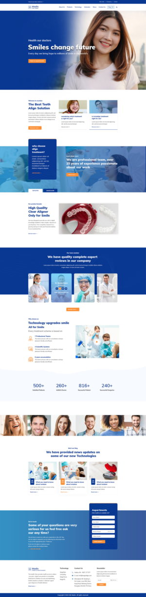 Web Design by Creative Slices for Magicalign | Design: #24834538
