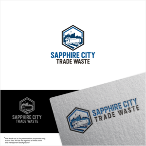 Sapphire City Trade Waste | Logo-Design von Arham Hidayat