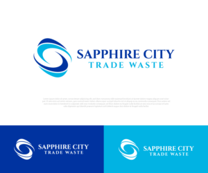 Sapphire City Trade Waste | Logo Design by Ng V Duc