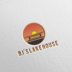 BJ's Lake House | Logo Design by LouiePepito