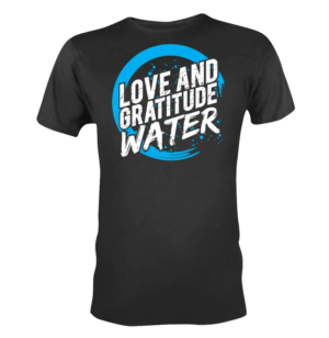 Love And Gratitude Water Various T-Shirt Styles and Designs | Diseño de Camiseta por 75-R-P-Z