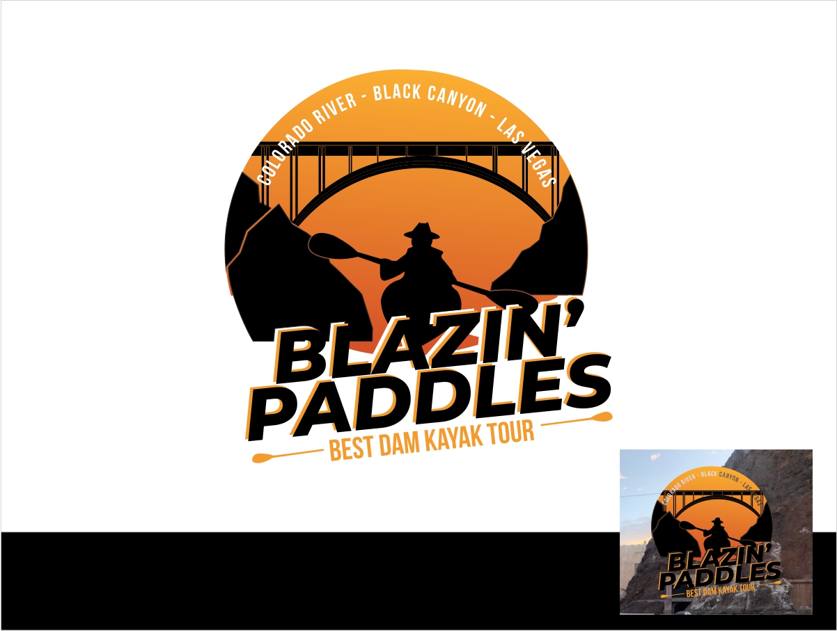 Logo Design by vta for Blazin' Paddles | Design #24793353