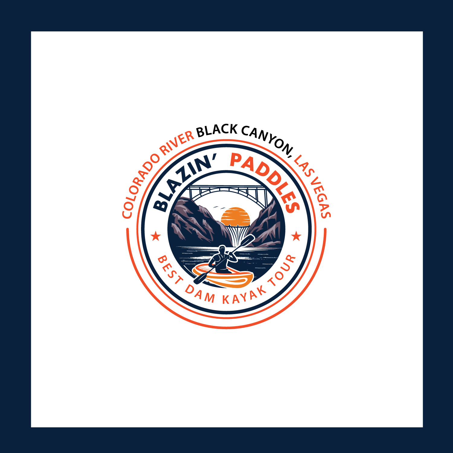 Logo-Design von sankar999 für Blazin' Paddles | Design #24806834