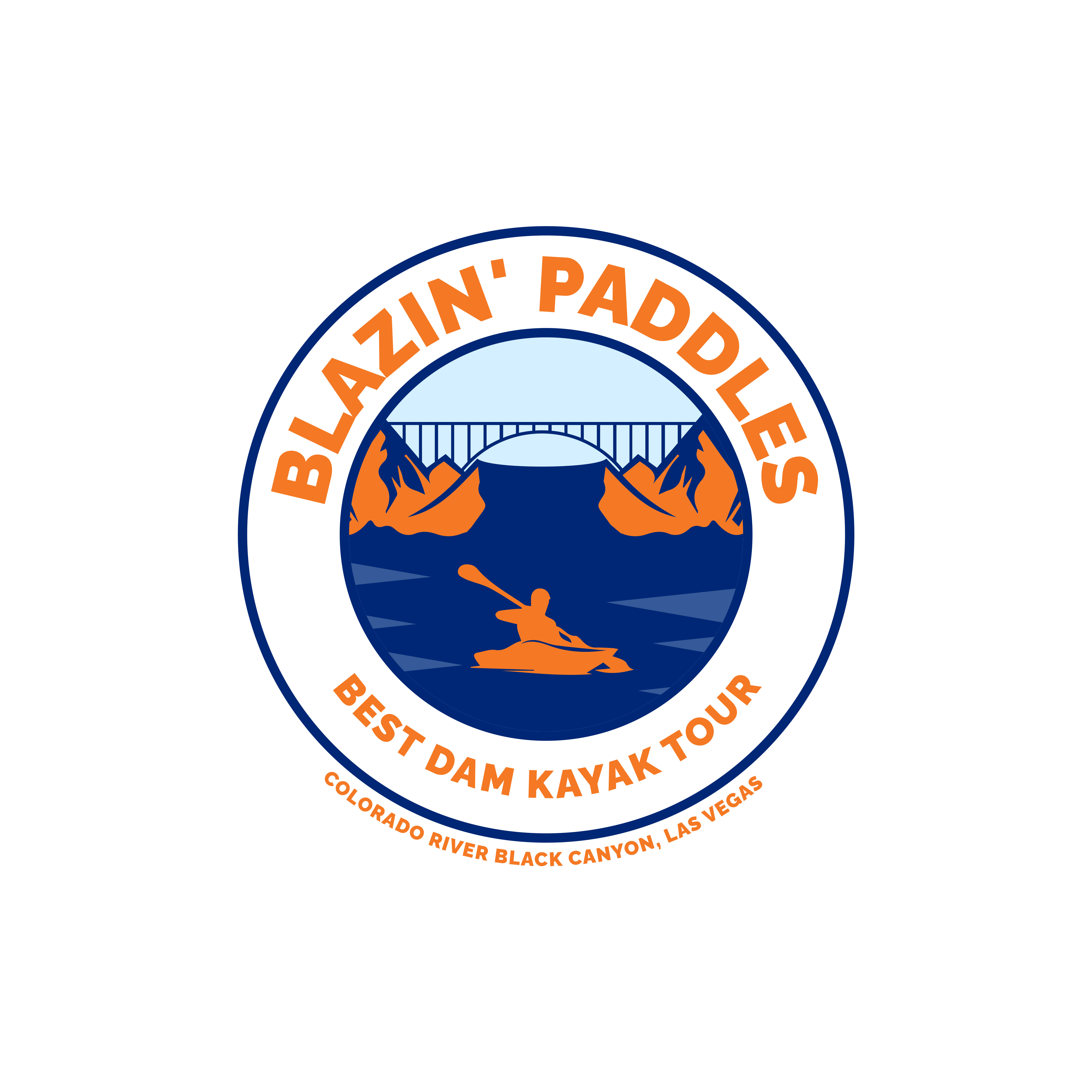 Logo-Design von Muhammad Saaed für Blazin' Paddles | Design #24791953