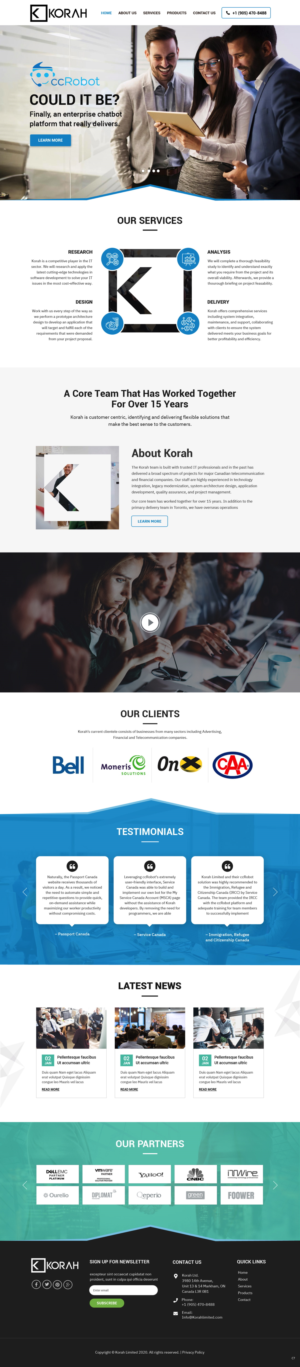 Web Design by pb for this project | Design: #24817534