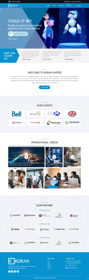Web Design by pb for this project | Design: #24817535