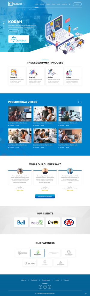 Web Design by pb for this project | Design: #24817536