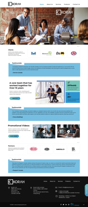 Web Design by pb for this project | Design: #24817538