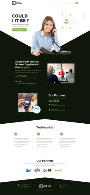 Web Design by rightway for this project | Design #24876149