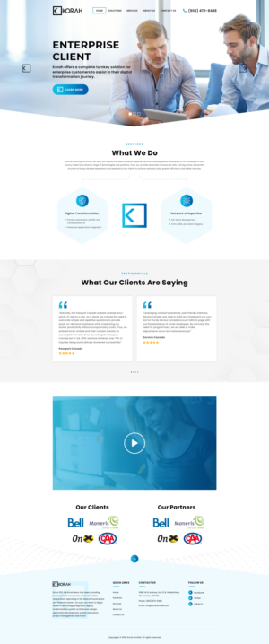 Web Design by Tamil Tech for this project | Design #24811079