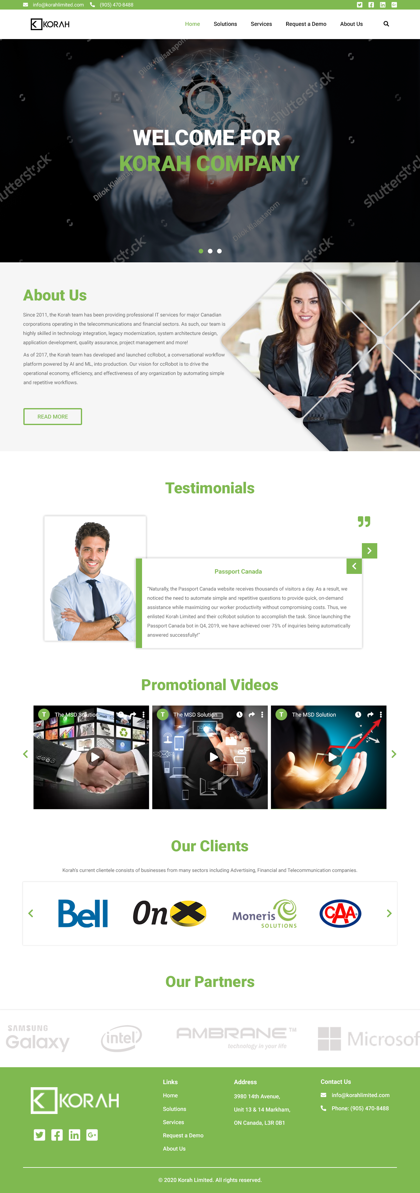 Web Design by Creative Slices for this project | Design #24847290