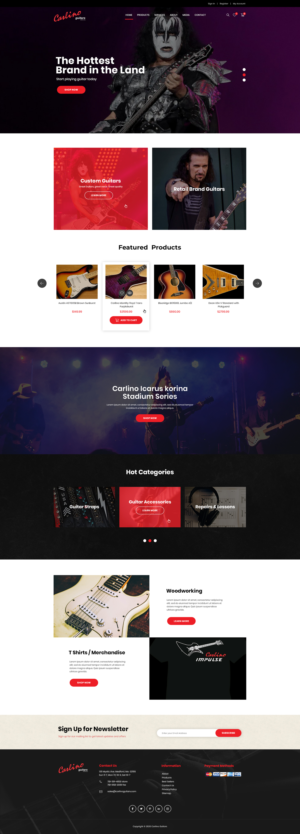 Web Design by FusionCrafts for this project | Design: #24800777
