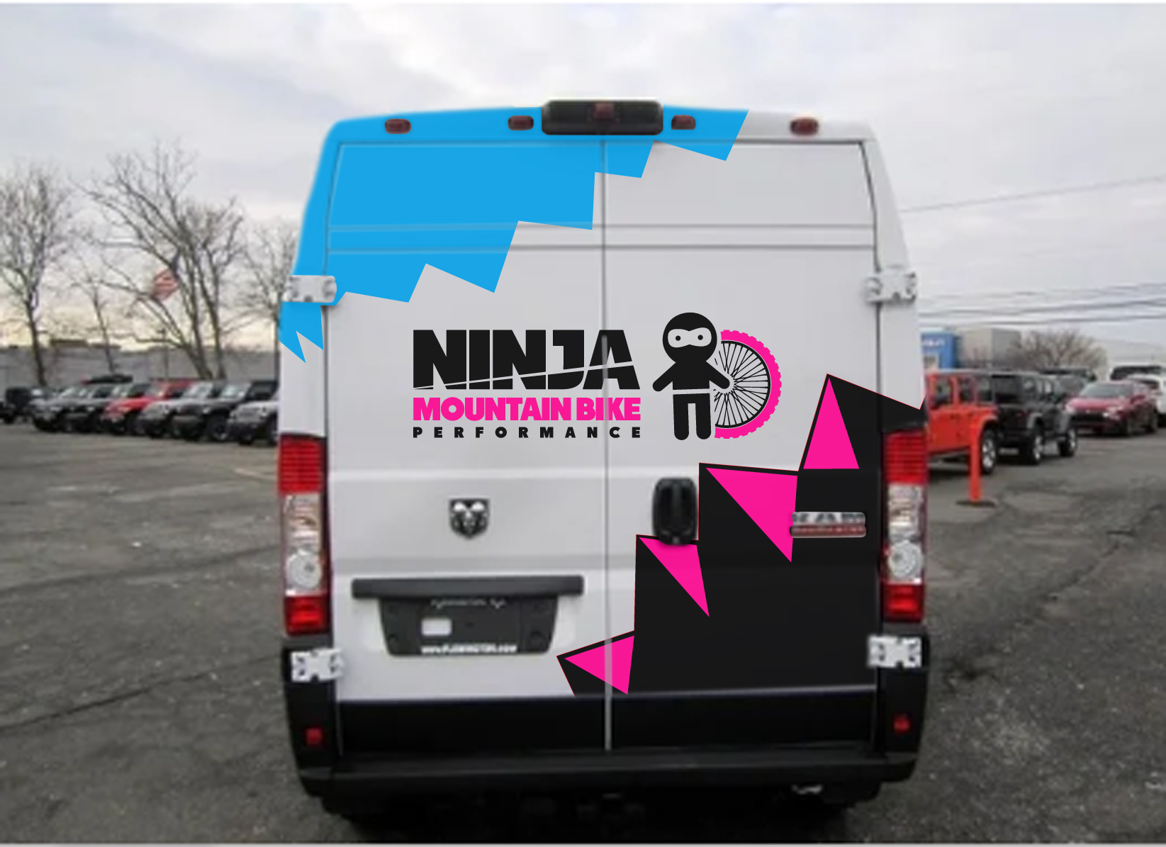 Graphic Design by Fierro for Ninja Mountain Bike Performance | Design #24820198