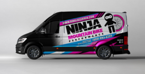 Diseño Gráfico por el_shekoo7 para Ninja Mountain Bike Performance | Diseño: #24809353