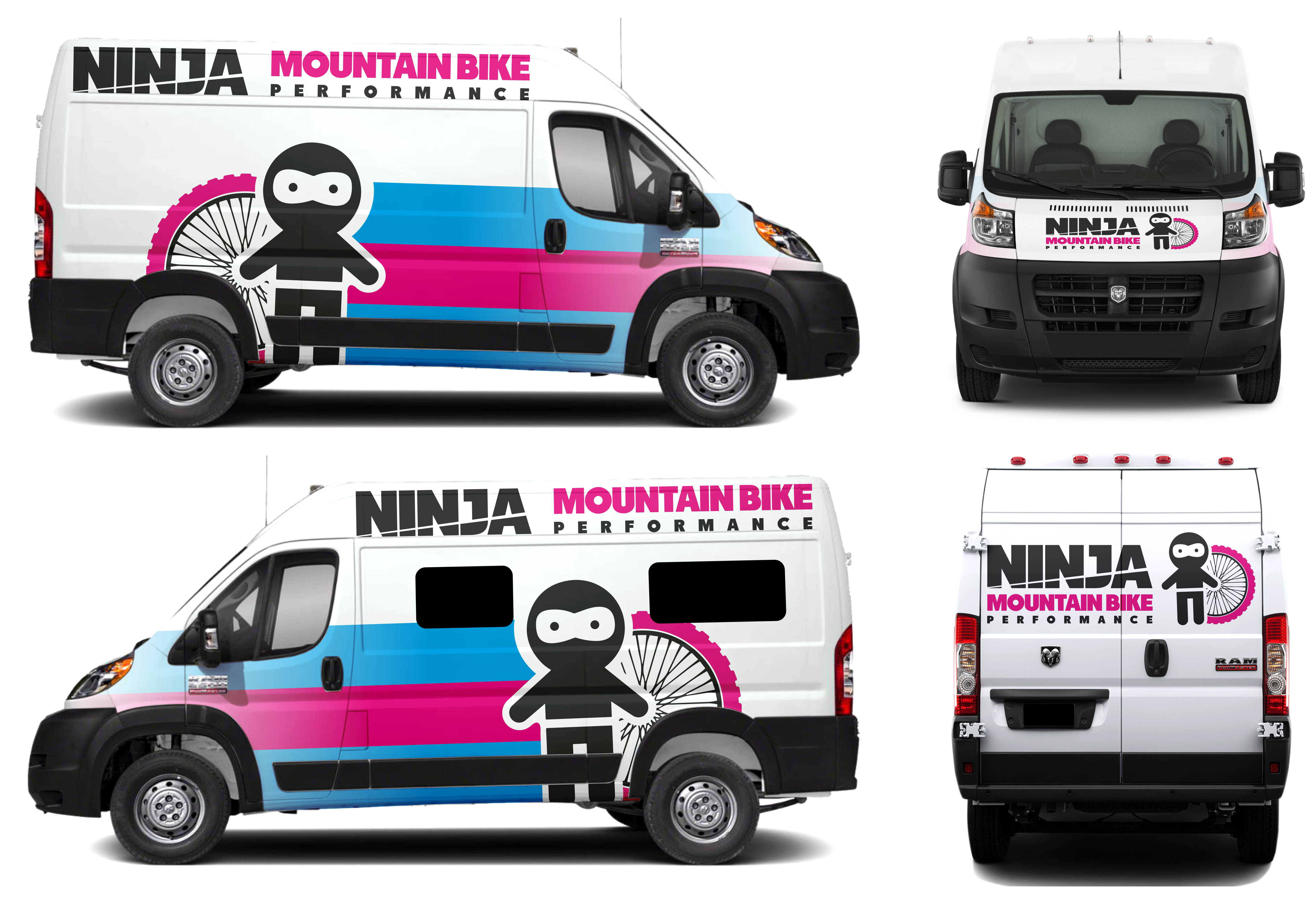 Graphic Design by Alessandro Serrago for Ninja Mountain Bike Performance | Design #24796259