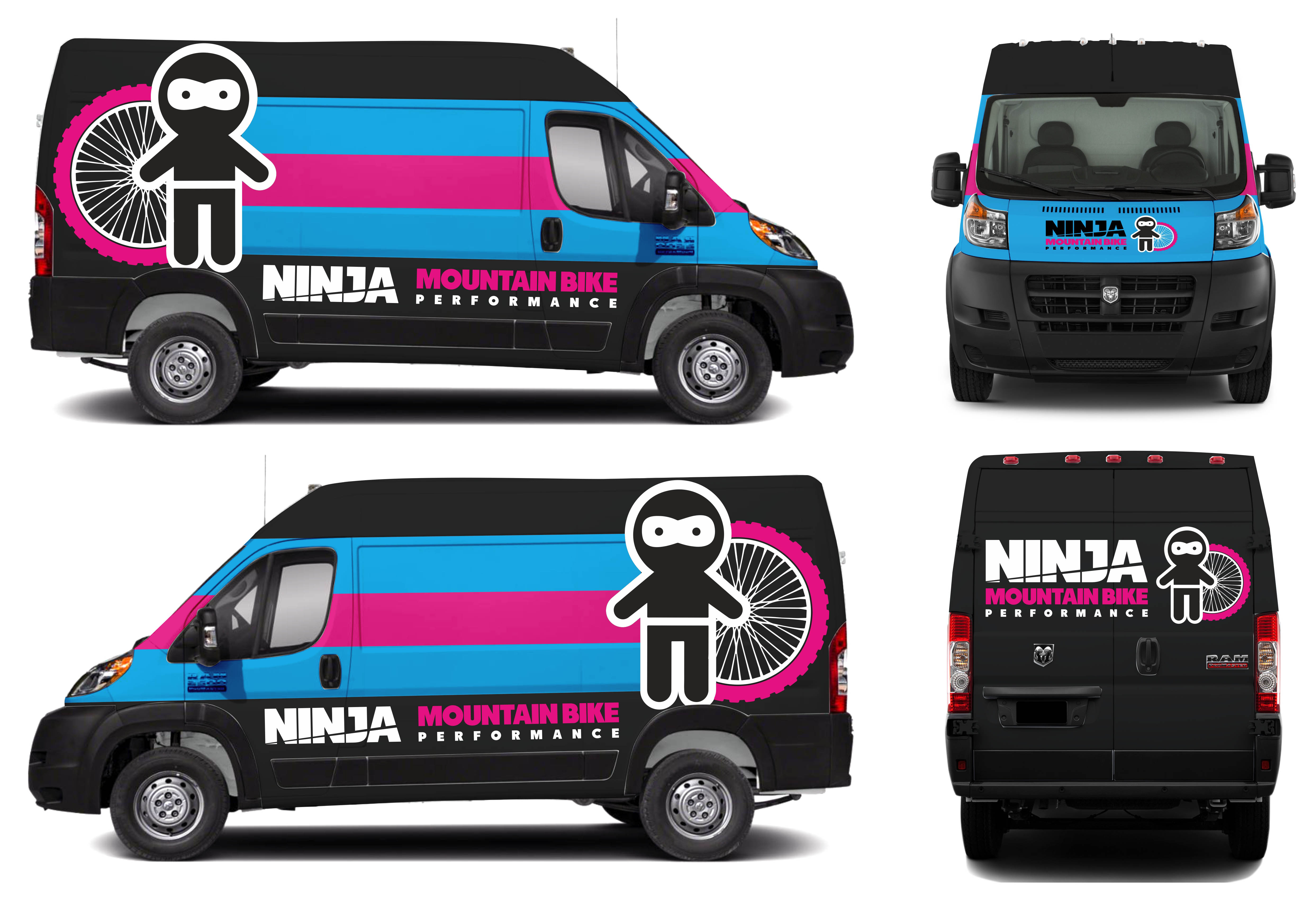Graphic Design by Alessandro Serrago for Ninja Mountain Bike Performance | Design #24798777