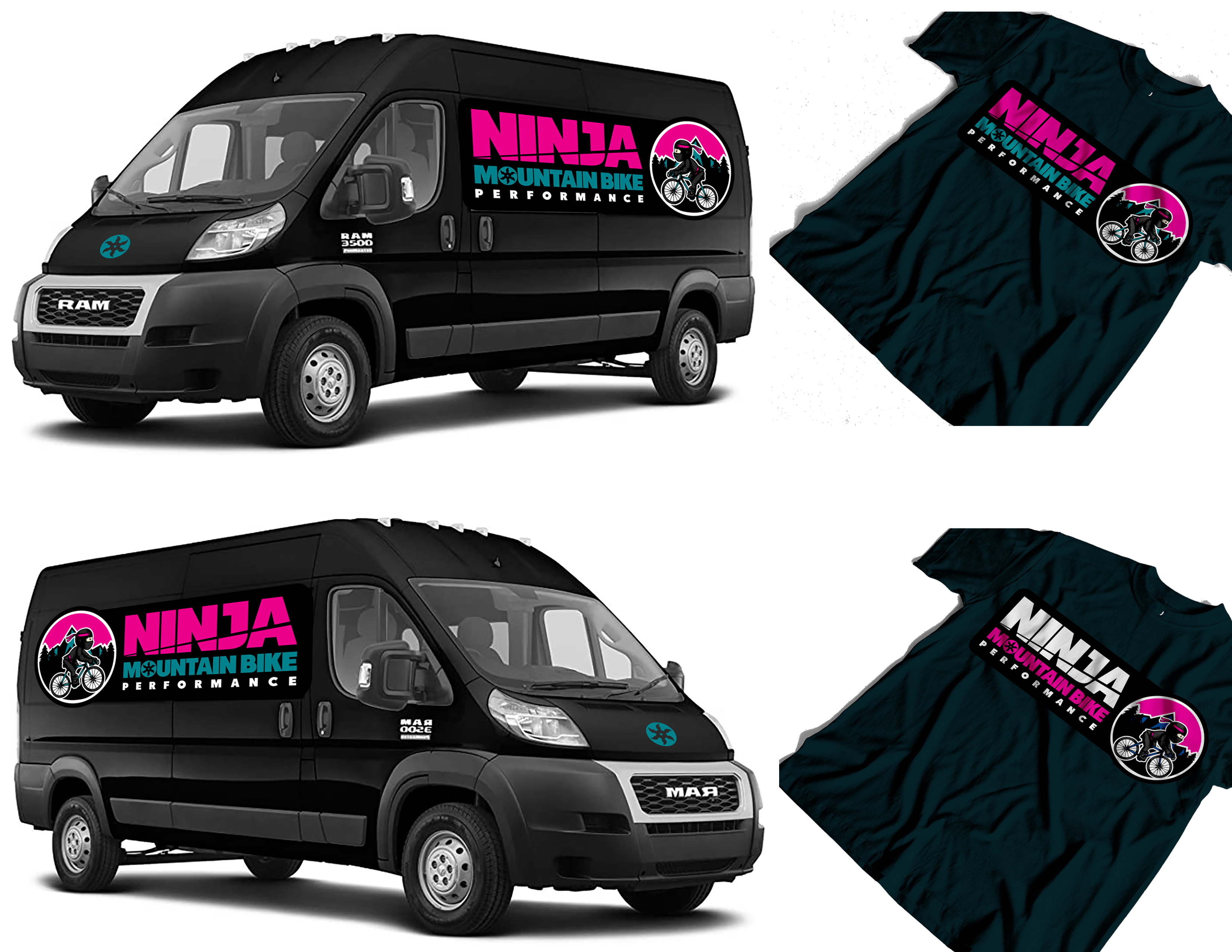 Graphic Design by Ferchohcref Casillas for Ninja Mountain Bike Performance | Design #24849633