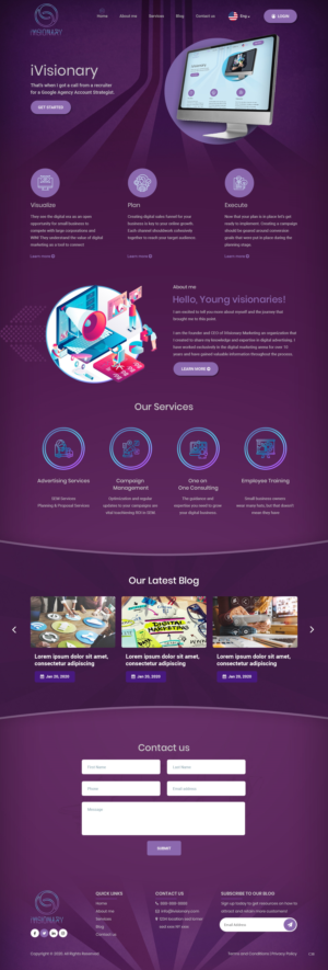 Web Design by pb for this project | Design: #24817518