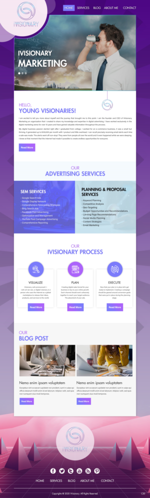 Web Design by pb for this project | Design: #24817519