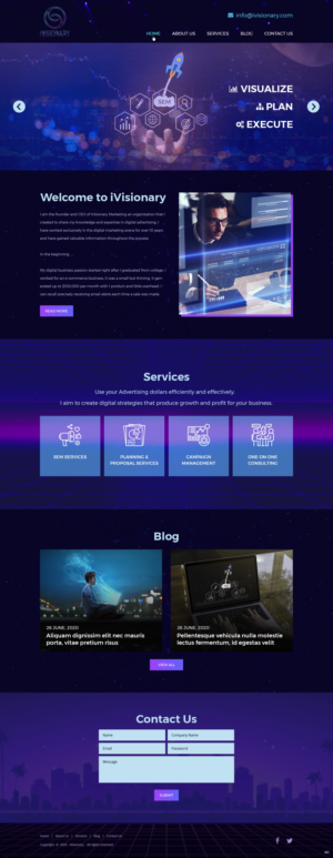 Web Design by pb for this project | Design: #24817522