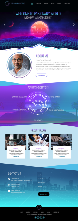 Web Design by pb for this project | Design: #24817525