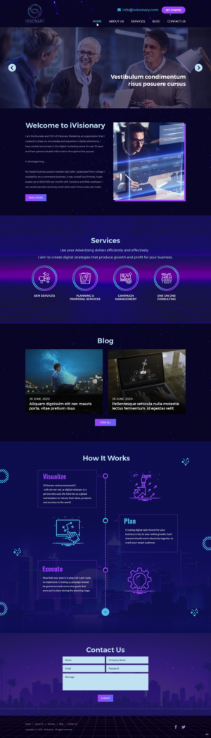 Web Design by pb for this project | Design: #24839830