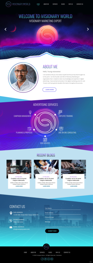 Web Design by pb for this project | Design: #24839832