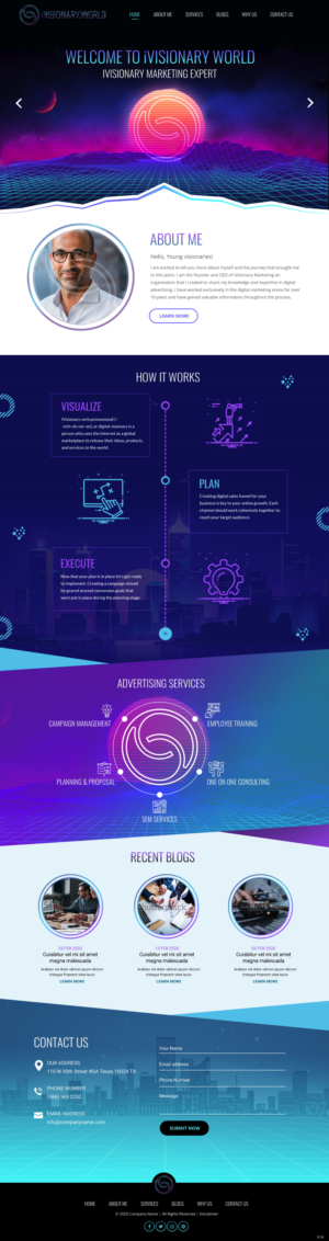 Web Design by pb for this project | Design: #24848596