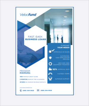 Velocifund Promotional Flier | Flyer Design by Brigitte Melissa B