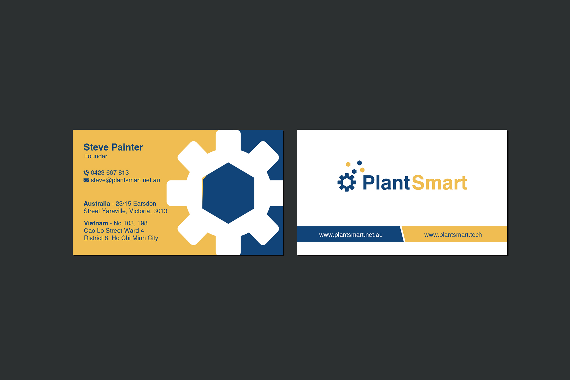 Business Card Design by Creations Box 2015 for MiddleWare Solutions | Design #24797400