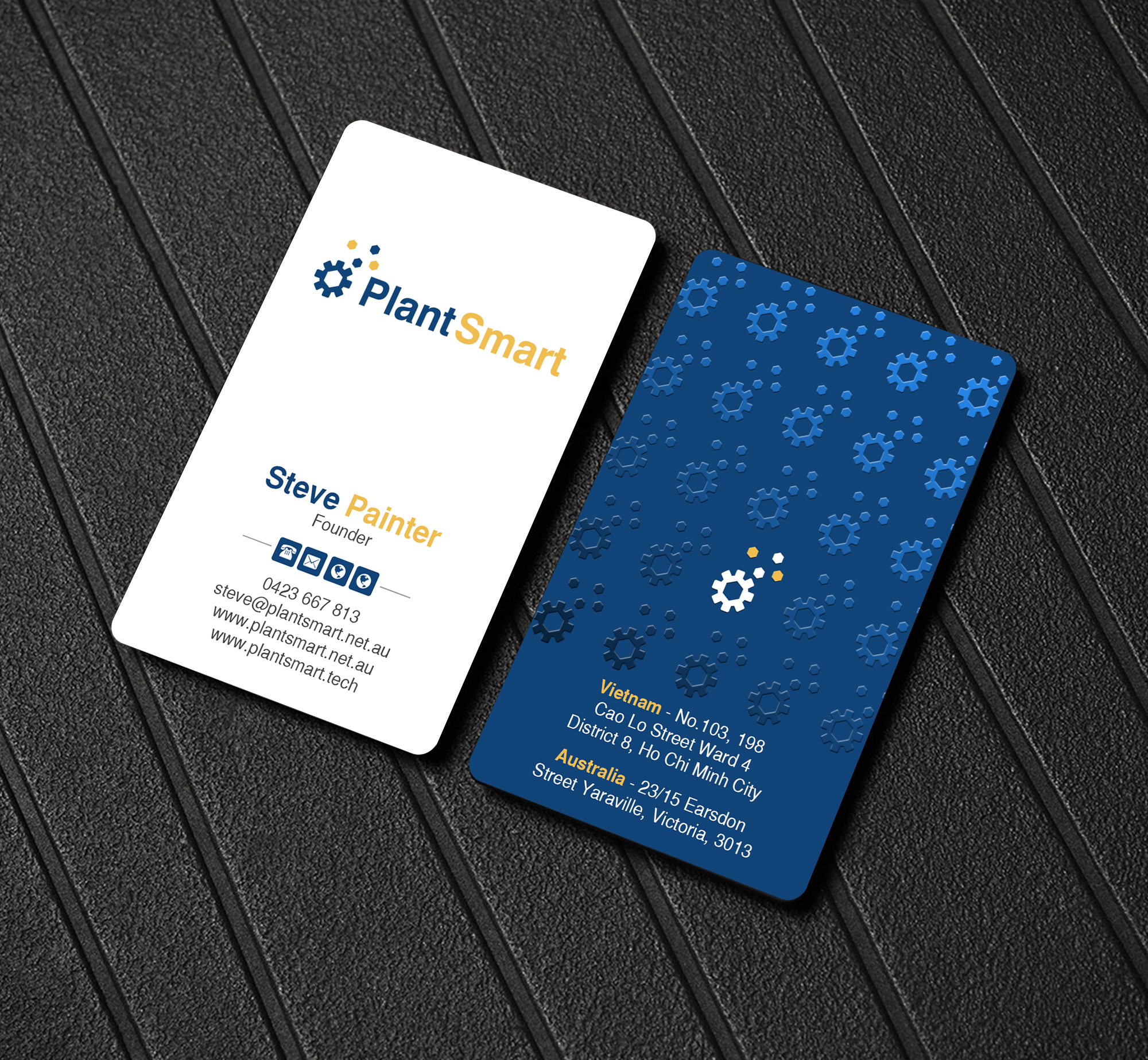 Business Card Design by Creations Box 2015 for MiddleWare Solutions | Design #24797426