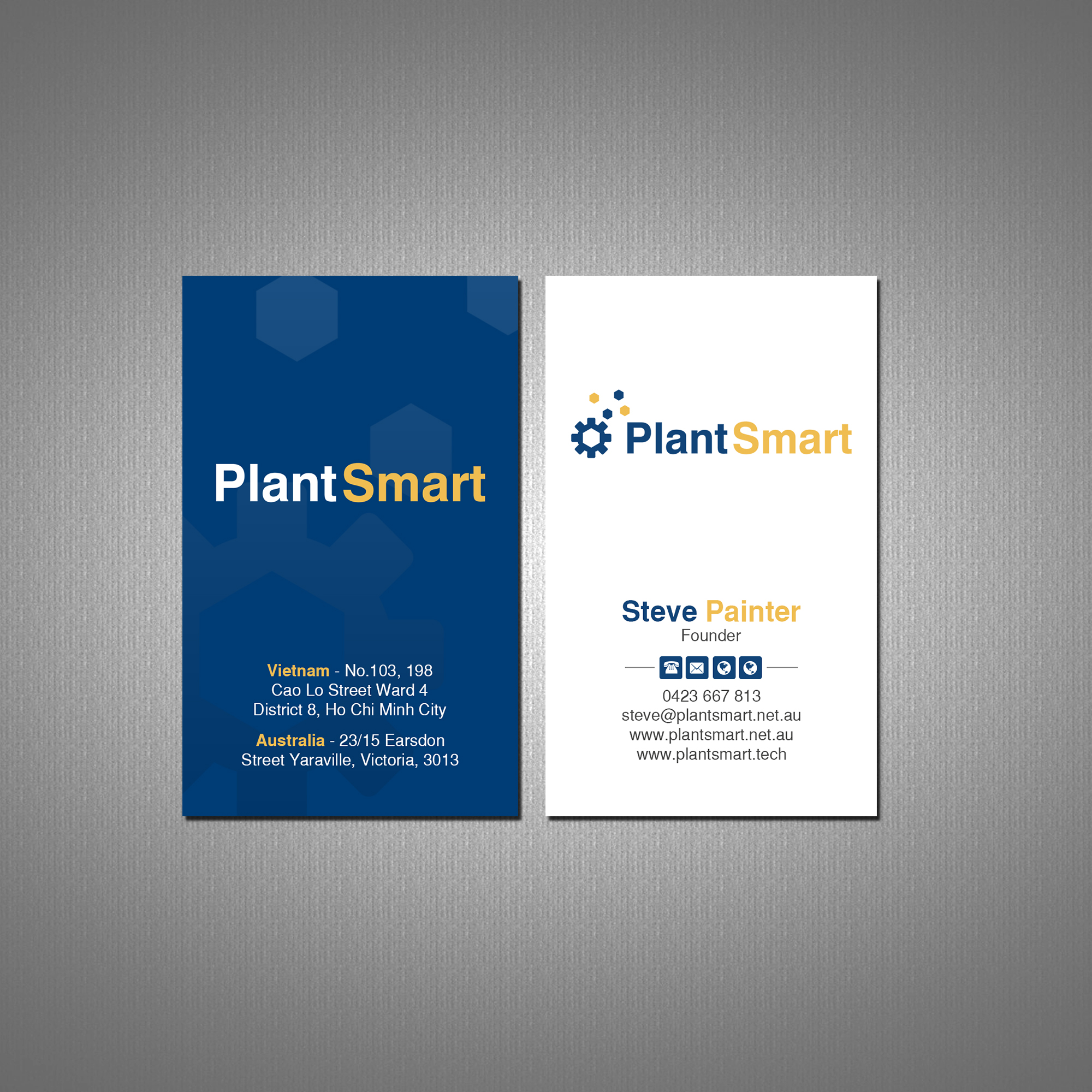 Business Card Design by Creations Box 2015 for MiddleWare Solutions | Design #24797428