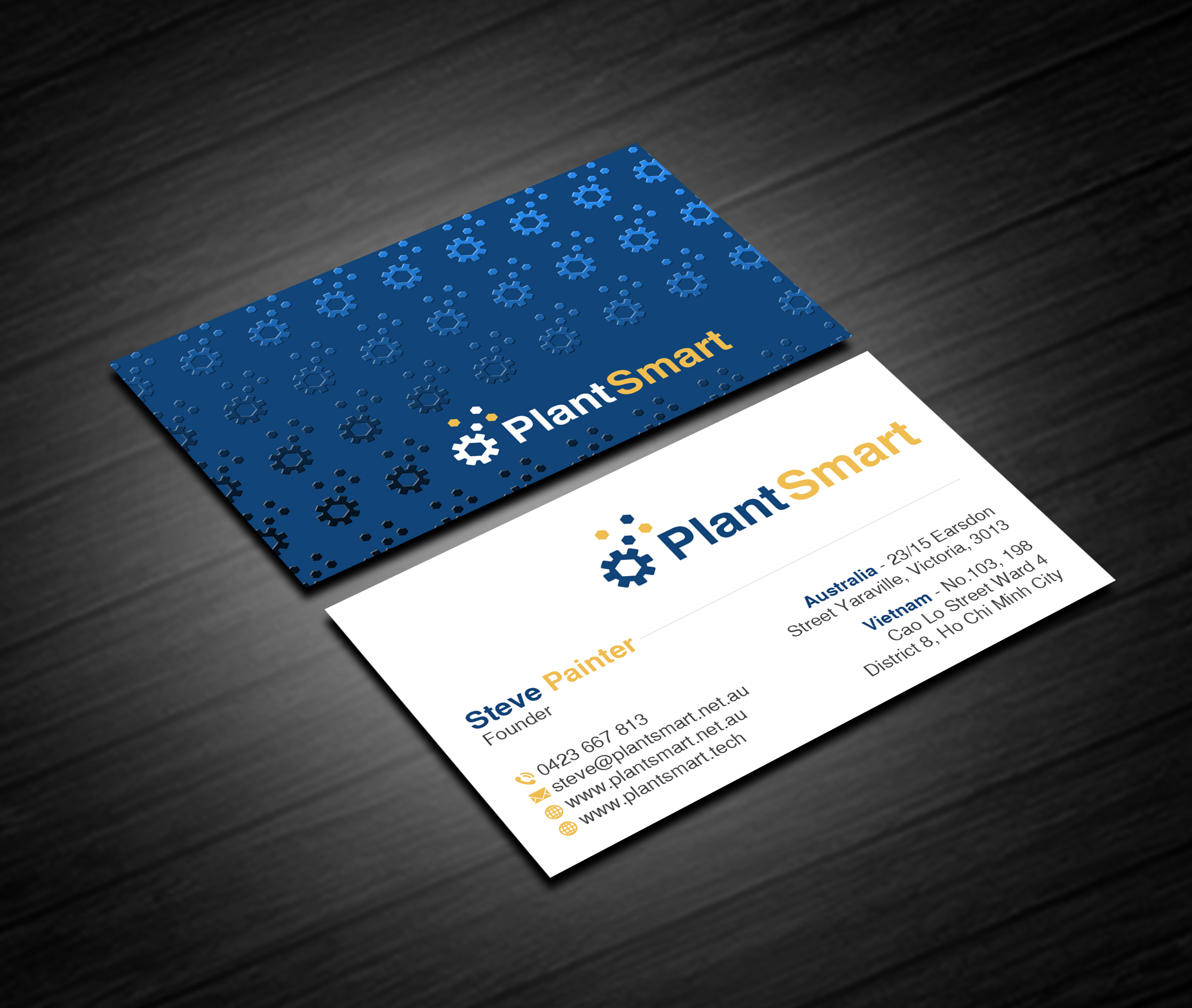 Business Card Design by Creations Box 2015 for MiddleWare Solutions | Design #24797454