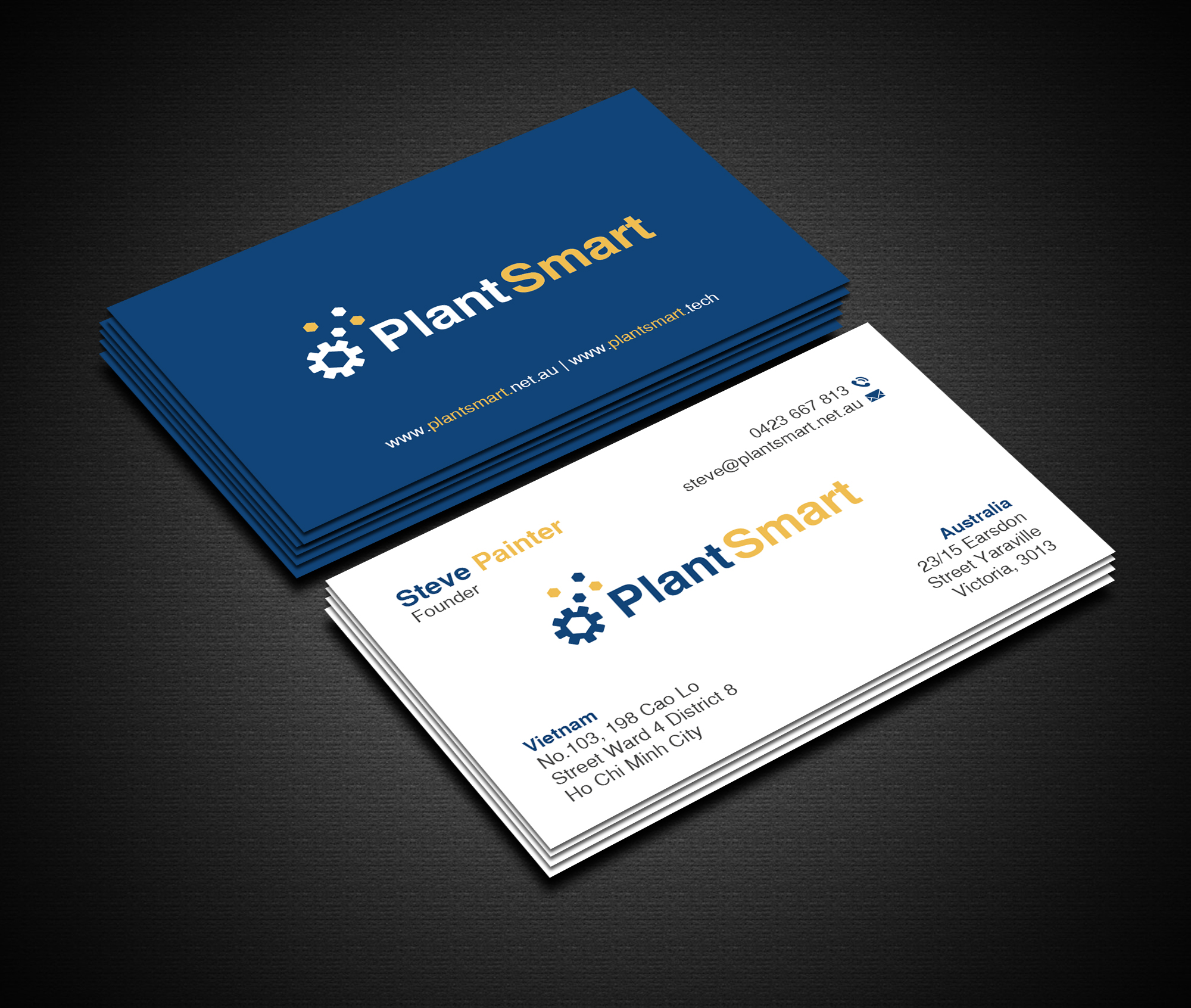 Business Card Design by Creations Box 2015 for MiddleWare Solutions | Design #24801409